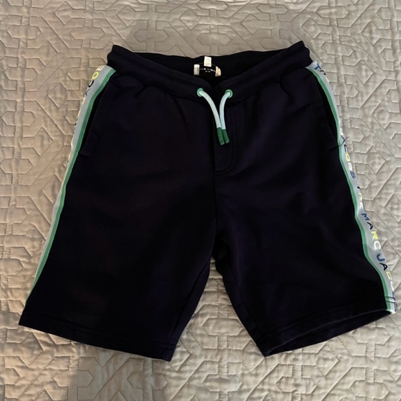 MARC JACOBS
BLUE COTTON LOGO SHORTS - Picture 7 of 7